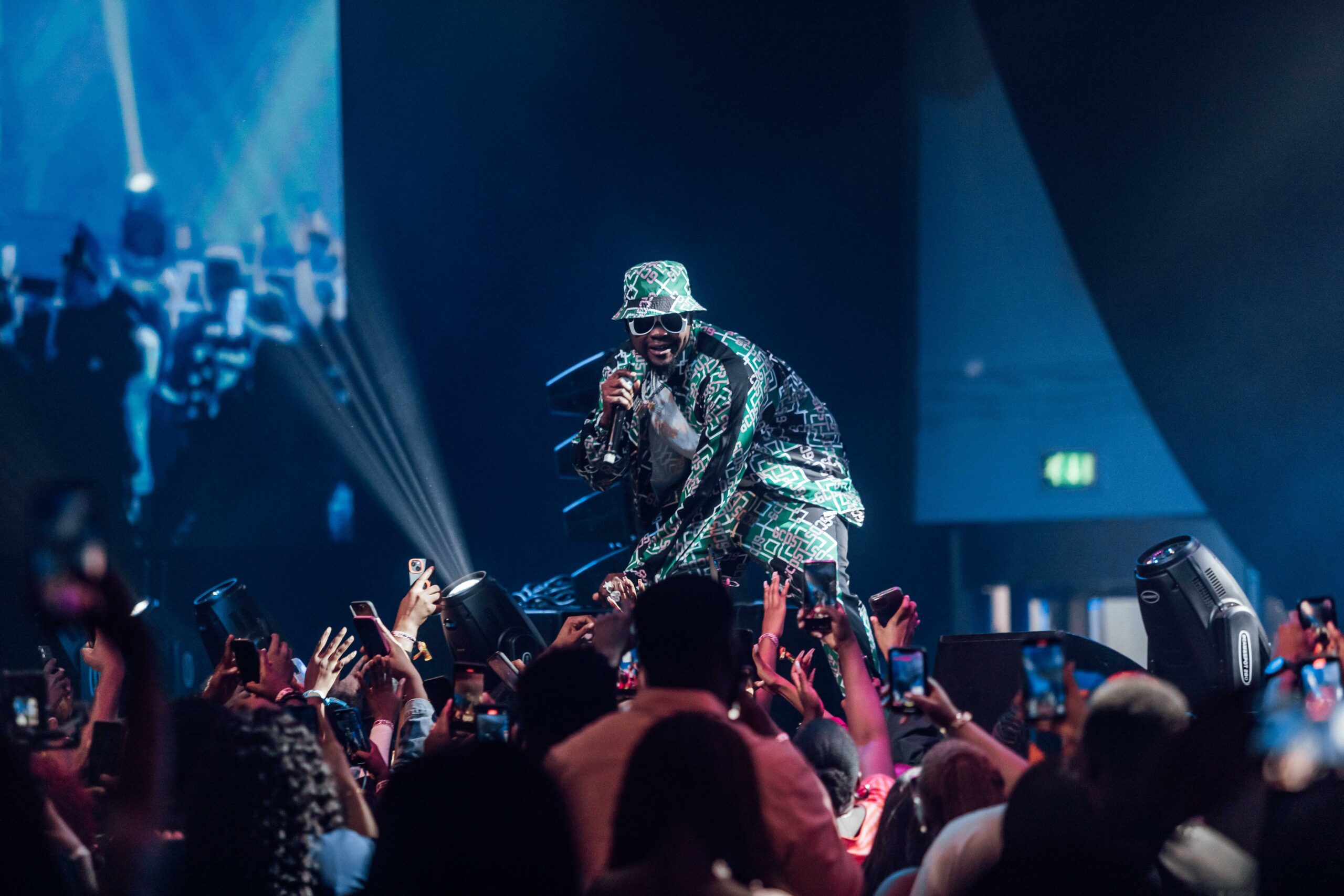 Kizz Daniel performing at RHythm Unplugged 2022